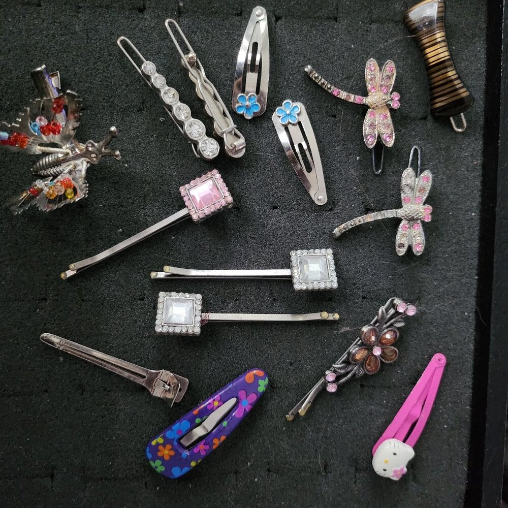 VINTAGE HAIR PINS FROM